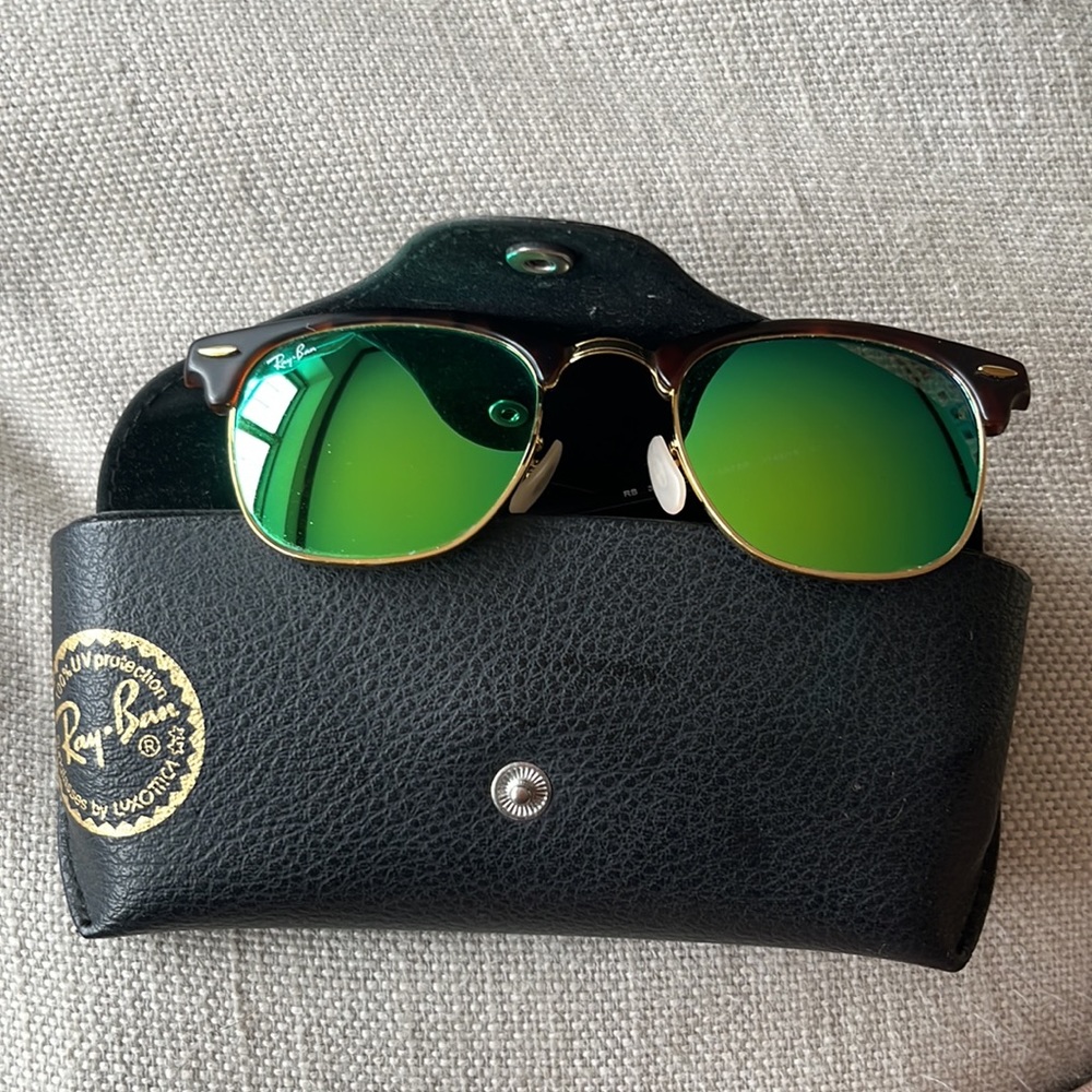 Green rayban clubmasters